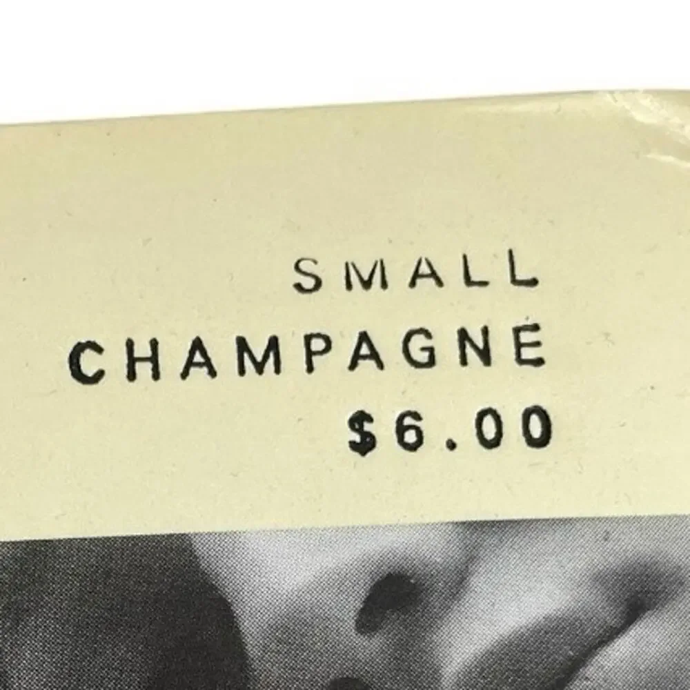 NWT Vintage Ann Taylor Small Sheer Champagne Colored Women’s Pantyhose